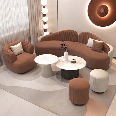 LuxeComfort 5-Seater Sofa