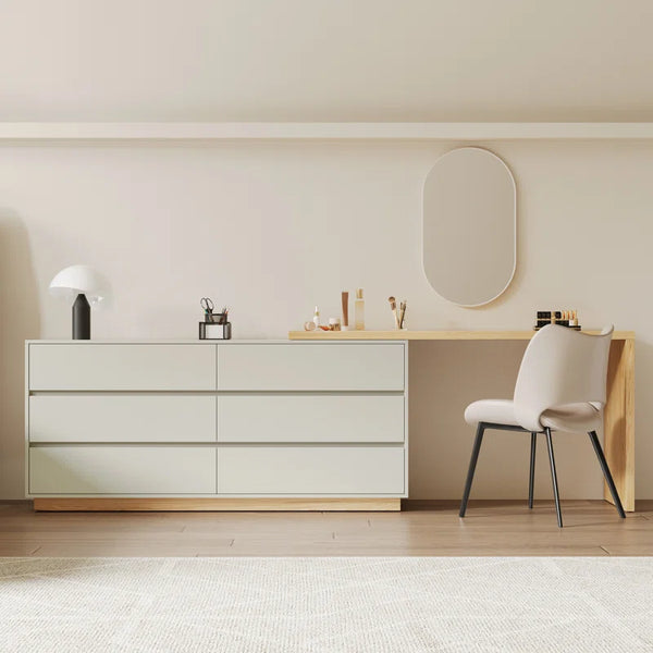Tri-Function Corner Vanity Desk