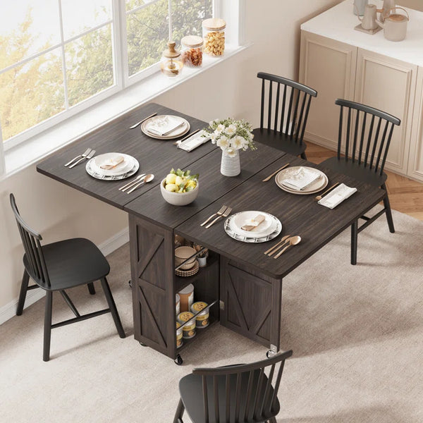 Camden Folding Dining Table Set for 4