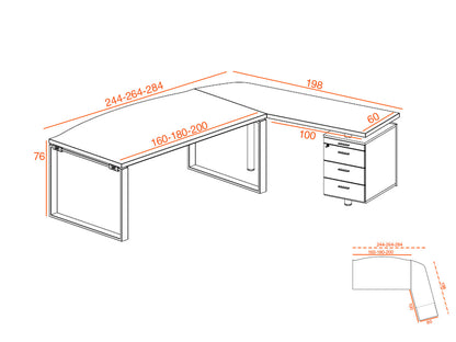 The Prestige Executive Work Desk