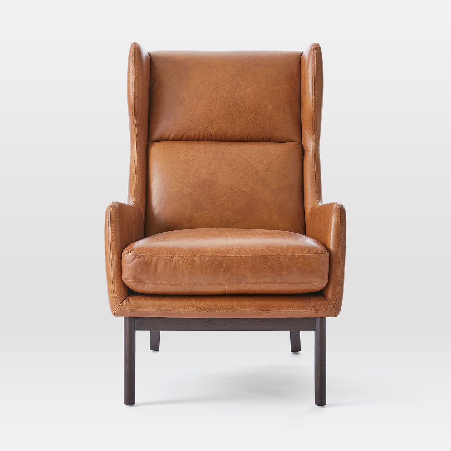 Serene Leather Bedroom Chair